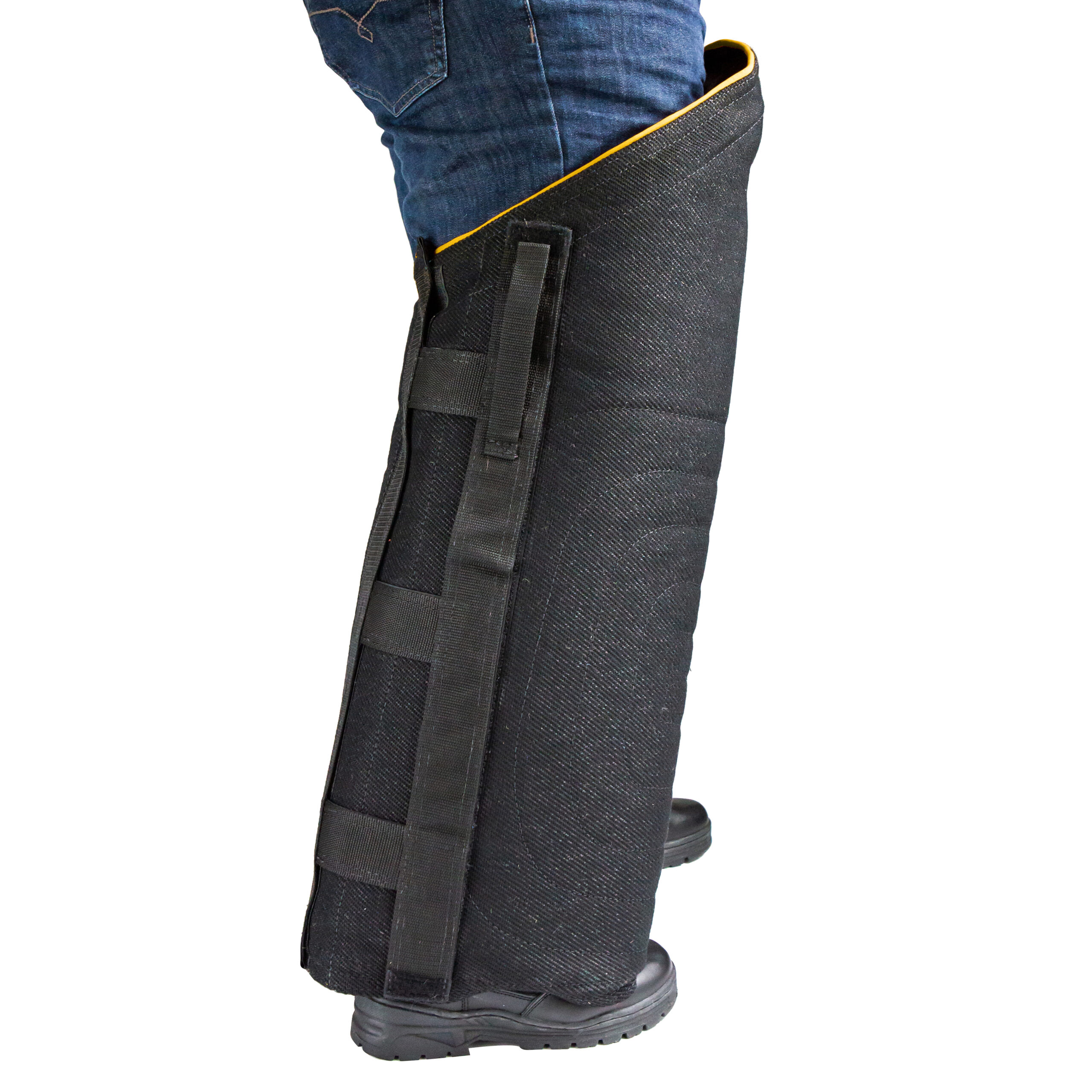 Beenbijtstuk Niveau 1 Super zacht. Met klittenband sluiting (Geel) - Afbeelding 3