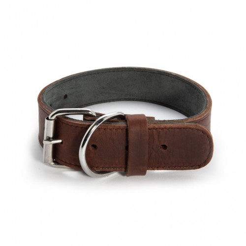 Double Leather collar Ace 45mm x 600 mm